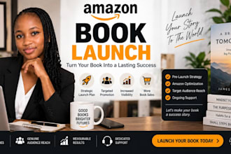 create a book launch marketing strategy