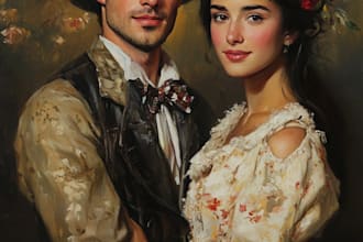 paint digital oil painting