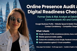 audit your local business online presence and google profile