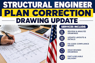 structural engineer plan correction drawing update layout missouri kansas city