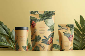 design branded labels and packaging for your products