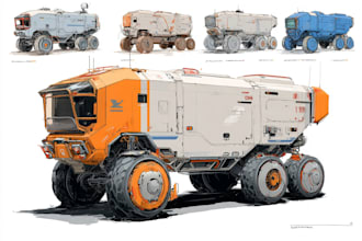 design a concept or any vehicle for your game