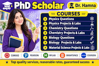 do physics chemistry biology material science labs laboratory questions projects