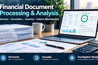 extract financial document data