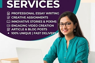 write professional essays and content writer