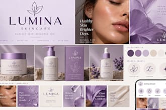 design canva brandkit, editable social media post template, brand identity