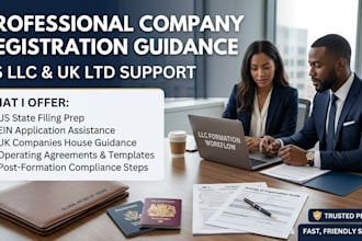 assist with US ein application prep and ss 4 document guidance