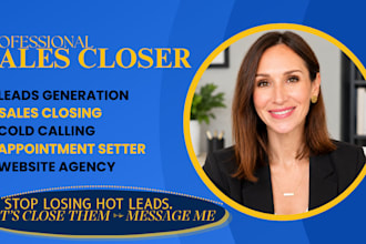 appointment setter b2b leads generation cold calling pipeline sales closing