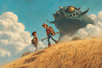 design a professional illustrated cover for your children picture book