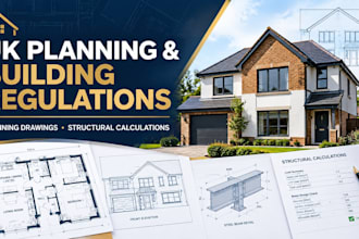 provide planning permission structural calculation building regulation