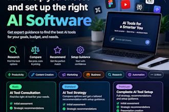 choose and set up ai software for you