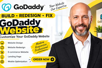 build godaddy website redesign godaddy fixgodaddy customize your godaddy website