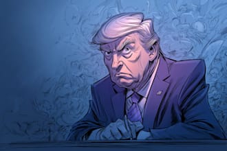 create political satire cartoon illustrations