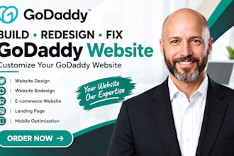 develop godaddy website redesign godaddy fix issues  design godaddy ecommerce