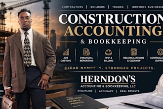 provide full cycle accounting and job costing for construction contractors