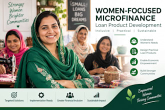 design microfinance loan products for underserved women
