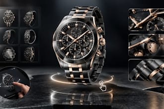 create photorealistic 3d product models, renders, interactive 360 degree views