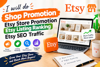 do shop promotion, etsy store promotion, etsy listing ranking, etsy seo traffic