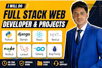 develop a full stack web application with react and node js