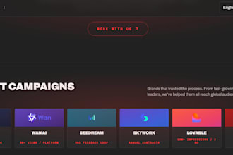 build a professional ai powered business website for your brand