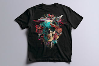 make a grunge y2k streetwear graphic for your clothing brand