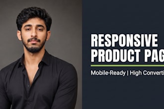 design a responsive shopify product page