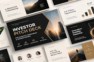 design investor pitch deck startup fundraising pitch deck