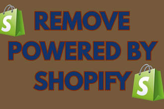 remove powered by shopify from your store footer professionally