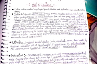 do neat handwriting for notes and assignments