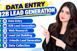 do data entry and web resarch