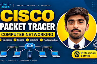 design cisco packet tracer and computer networking projects