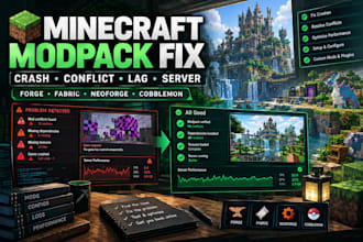 modpack crash fix mod conflict resolution modloader troubleshooting server setup