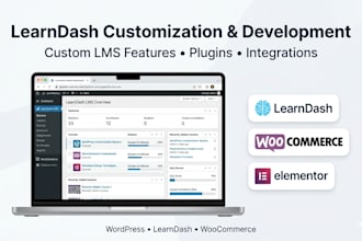 customize learndash and develop custom lms features