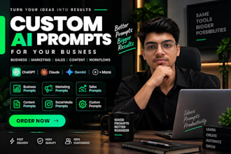 create custom ai prompts for your business, marketing