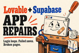 diagnose or fix a bug in your lovable or supabase app