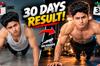 design fitness and workout youtube thumbnails
