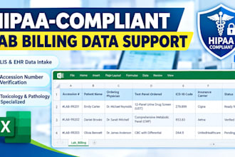 do laboratory medical billing and lab data entry