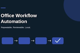 automate one repetitive office workflow with a python script