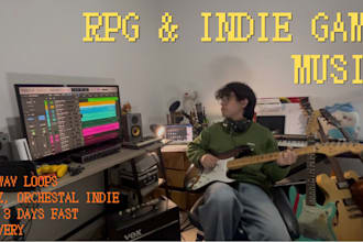 compose cozy jazz indie music for your rpg game
