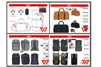 design  an outdoor casual backpack