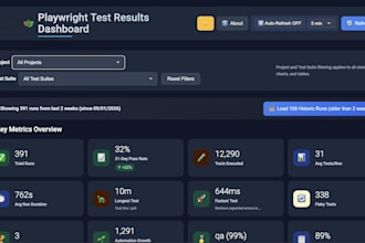 build playwright test automation for your web application
