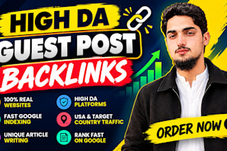 publish SEO guest post backlinks with high da guest post