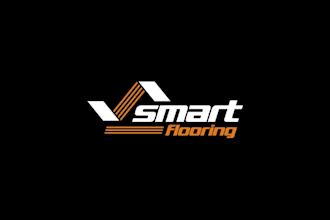 design modern premium flooring tile laminate and hardwood logo for brand
