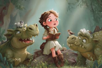 children book illustration and children book illustration