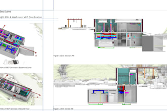 provide mep and architectural drawing and coordination services