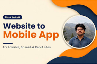 transform your lovable base44 replit ai website into a mobile app