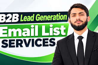 do b2b lead generation, prospect list building and data enrichment