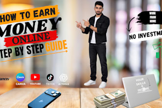 design eye catching youtube thumbnails and professional logo