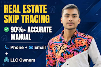 do real estate skip tracing for wholesaling and llc owners
