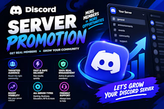 promote your discord server to targeted gaming and crypto communities